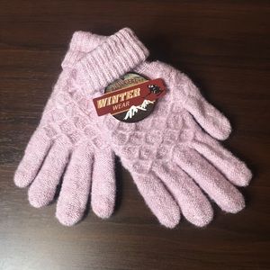 Super Soft Winter Pink Color Warm Gloves
New